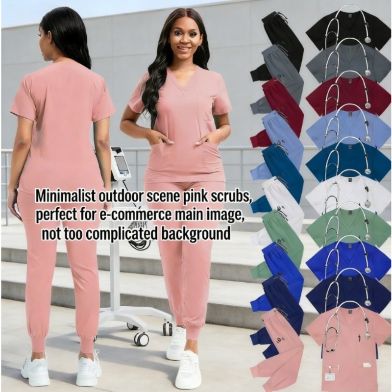 Men Accessories Usa - Classic New Nurse Scrubs Set Men