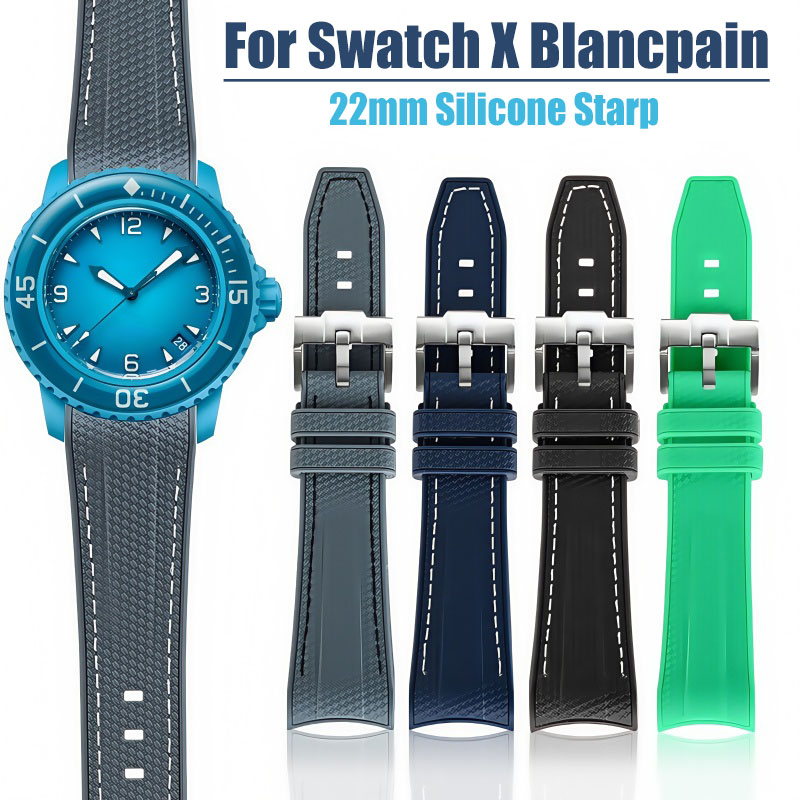 X Men Accessories - Silicone Watchband for Swatch X Blancpain