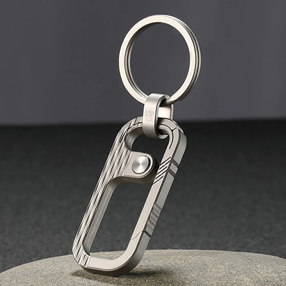 Men'S Accessories Premium - Luxury Titanium Car Key Chain Premium