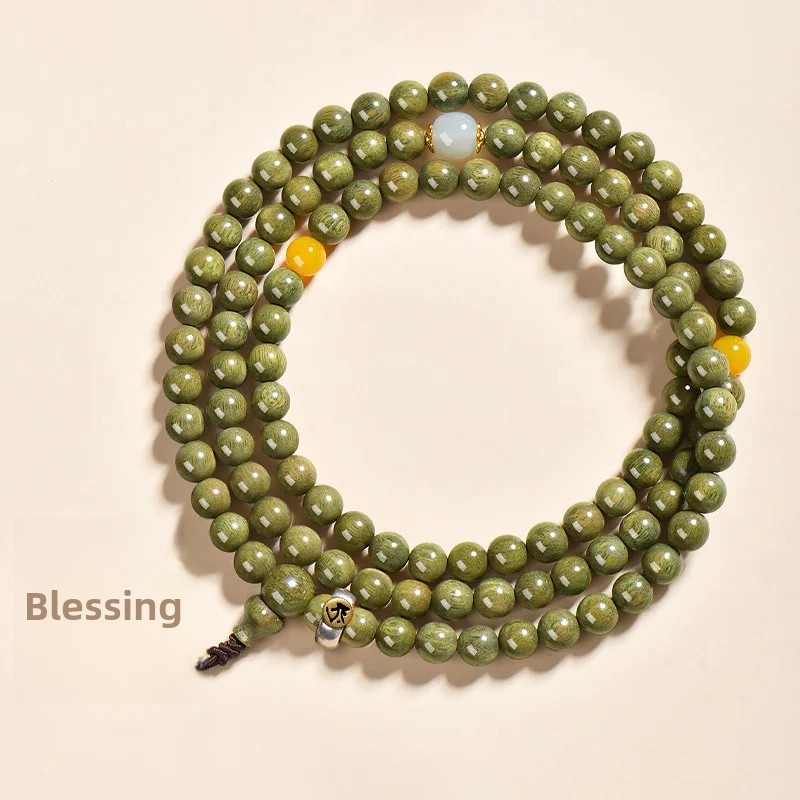 2026 Green Sandalwood 108 Bead - Men Accessories For Wrist ulasan dan harga