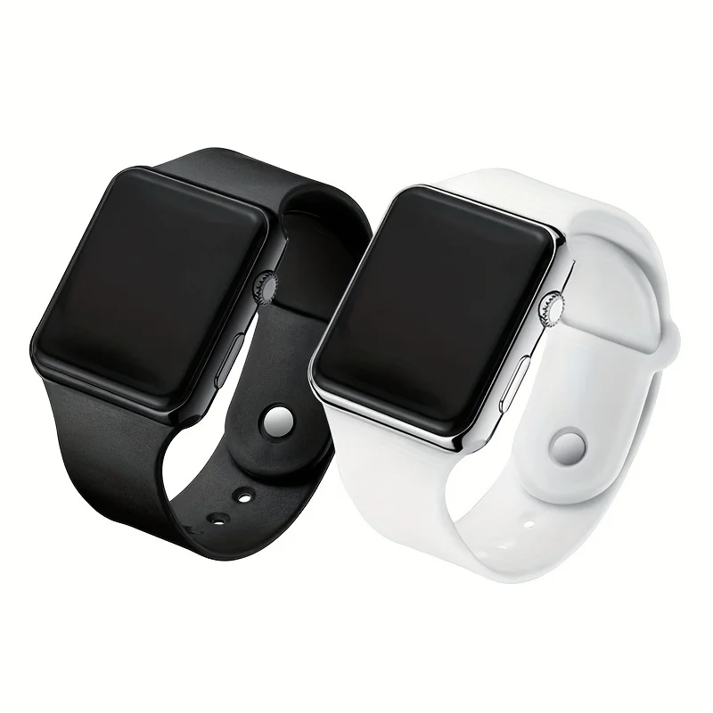 2pcs Couples Watch LED Display - Men Accessories For Wrist ulasan dan harga
