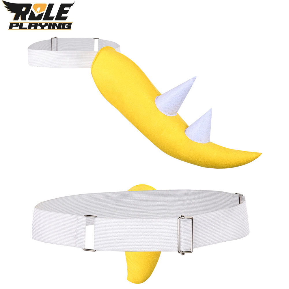 Bowser Cosplay Yellow Tail Pro - Men'S Yellow Accessories ulasan dan harga