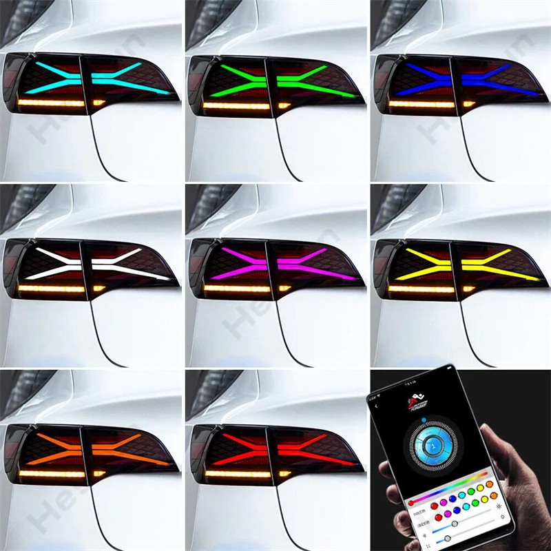 Car Accessories RGB LED Tail L - X Men Accessories ulasan dan harga