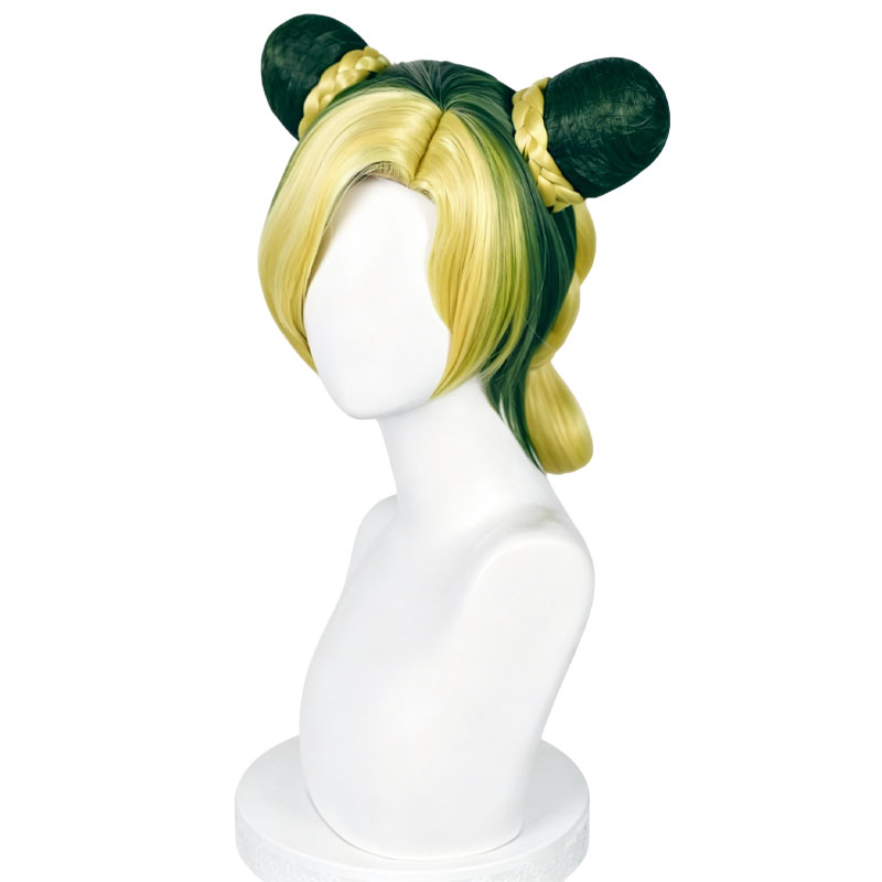 Anime JOJO Jolyne Cujoh Cospla - Men'S Yellow Accessories ulasan dan harga