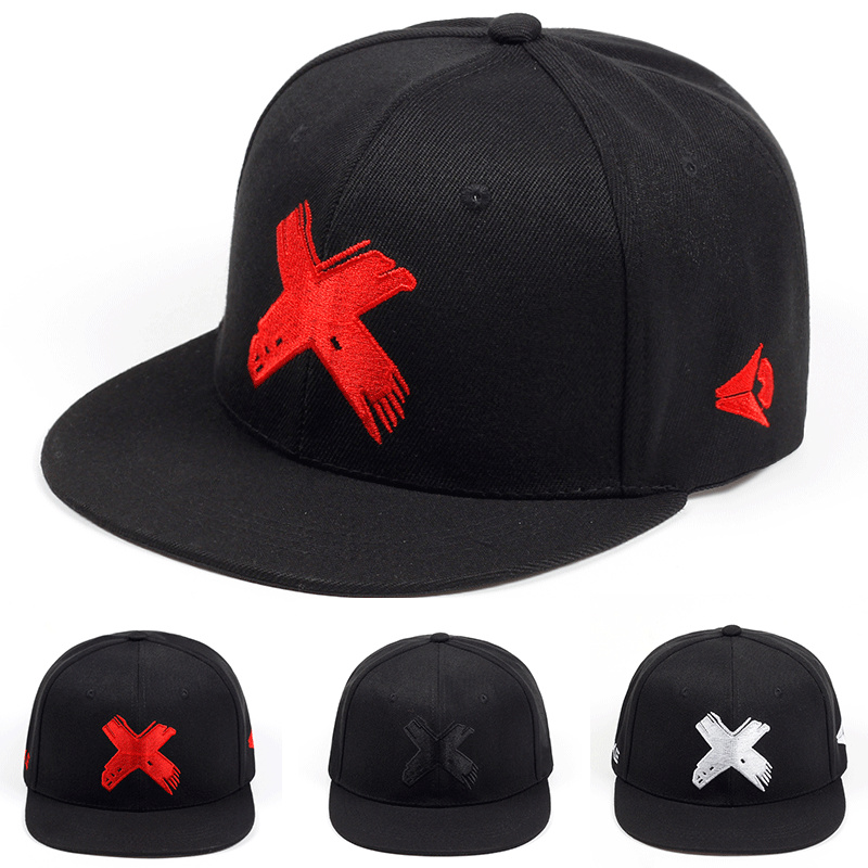 Unisex Simple Letter X Embroid - X Men Accessories ulasan dan harga