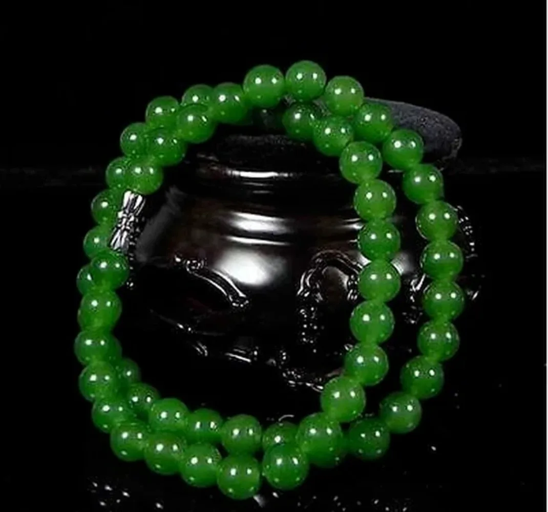 Genuine Natural Green Beads Ne - Men Accessories Usa ulasan dan harga