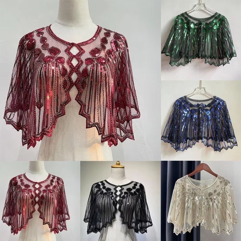 Beaded Decoration Women's Sequ - Men Accessories For Wedding ulasan dan harga