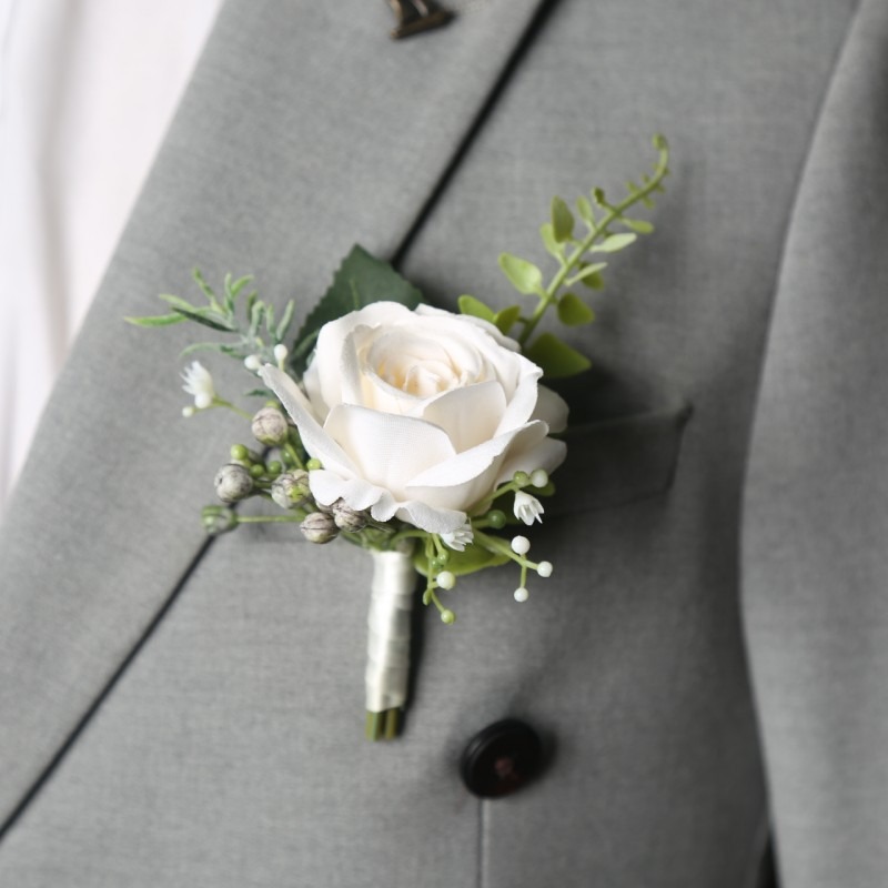 Wedding Suit Corsage Man Flowe - Men Accessories For Wrist ulasan dan harga