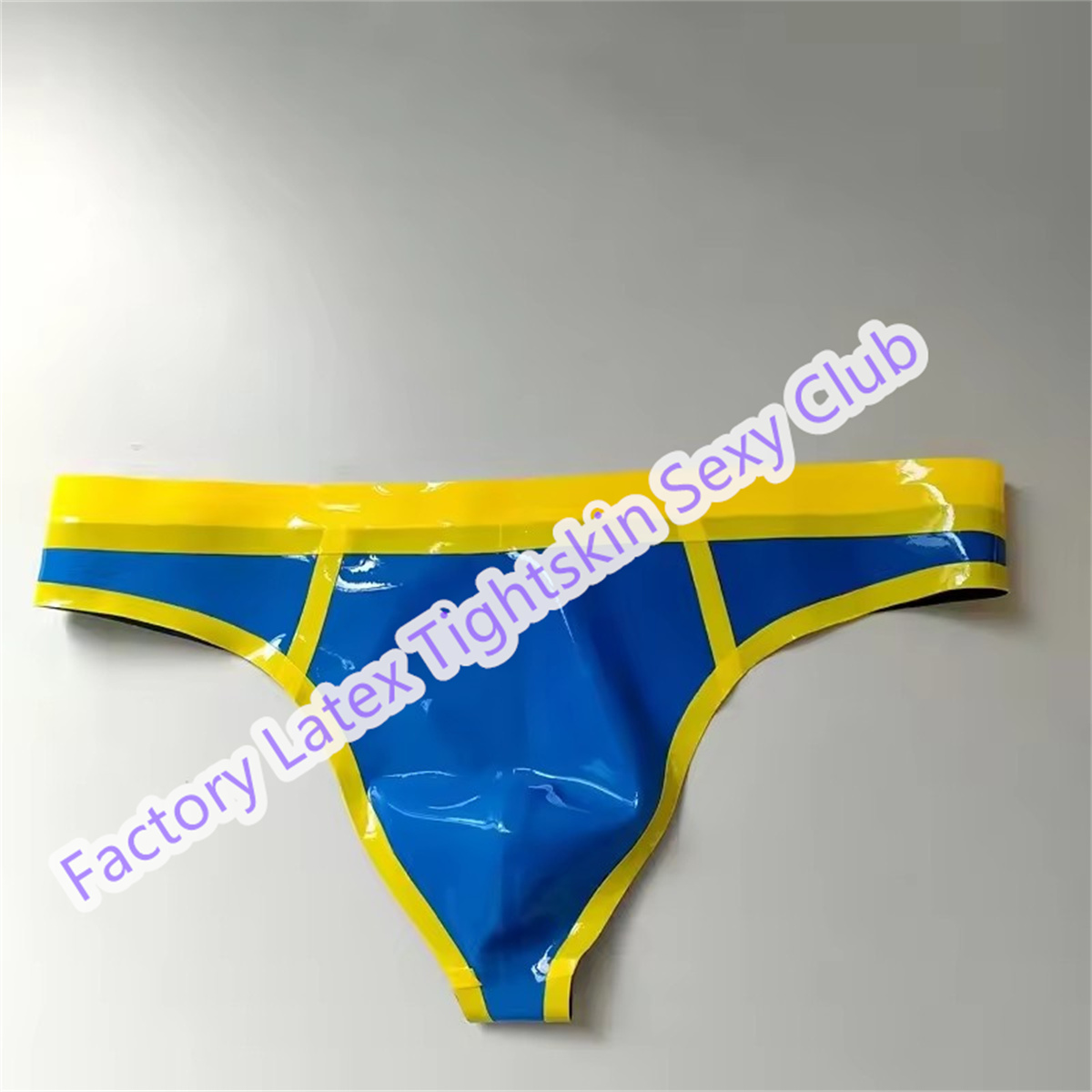 Male Latex Briefs Rubber Short - Men'S Yellow Accessories ulasan dan harga