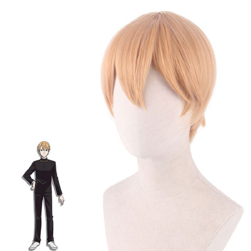 Shirogane Miyuki cosplay wig A - Men'S Yellow Accessories ulasan dan harga