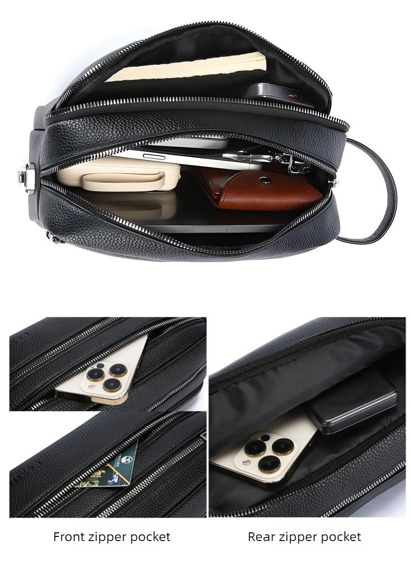 Vintage Men Hand Clutch Bag Mu - Men Accessories For Wrist ulasan dan harga