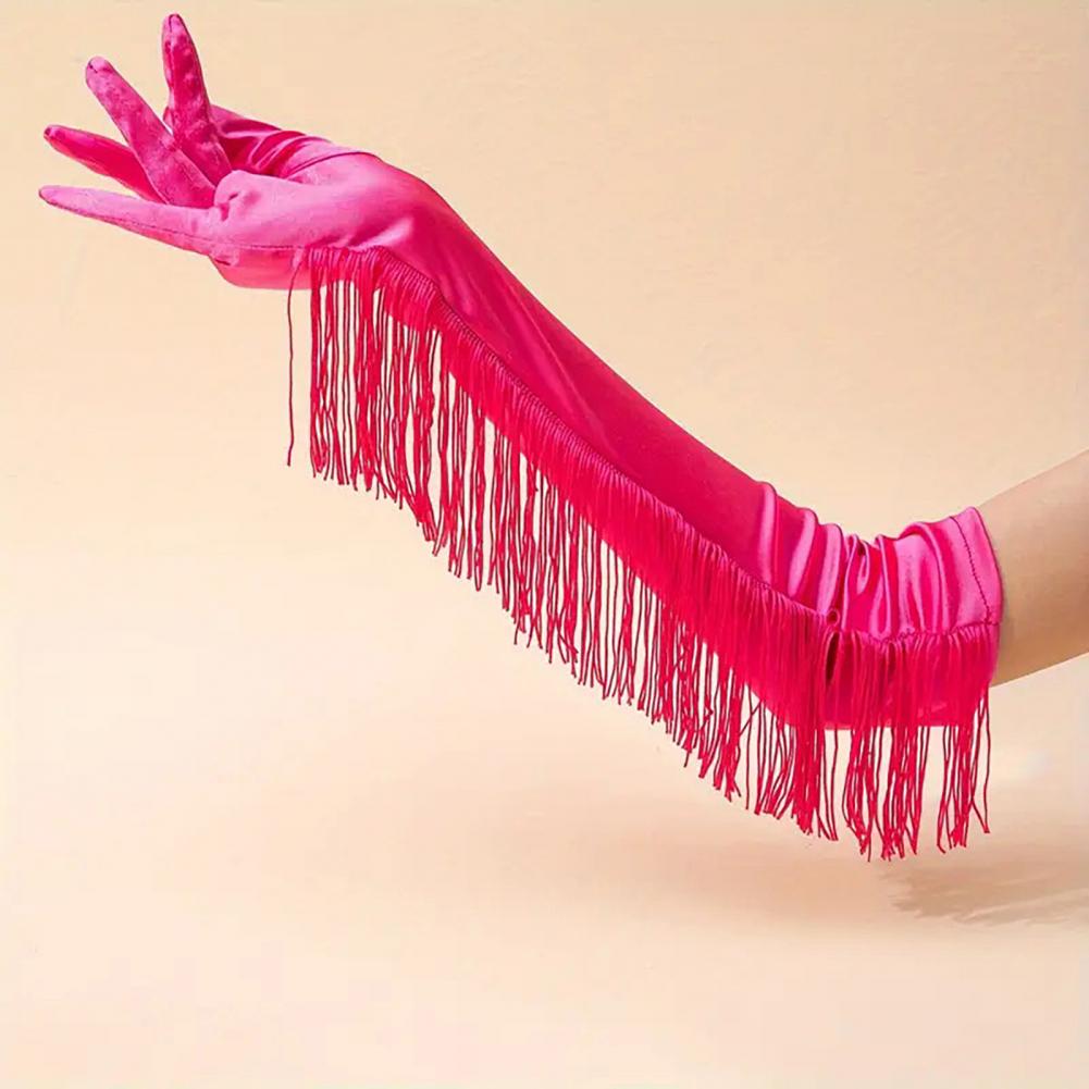Fringe Gloves for Women Vintag - Men'S Accessories In The 1920S ulasan dan harga