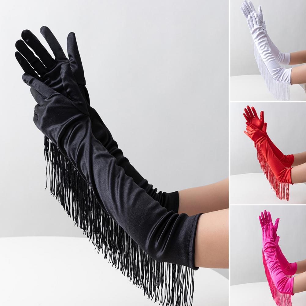 Fringe Gloves for Women Vintag - Men'S Accessories In The 1920S ulasan dan harga