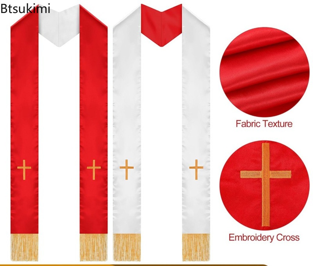 Anglican Clergy Double Side Pr - Men Accessories For Wedding ulasan dan harga