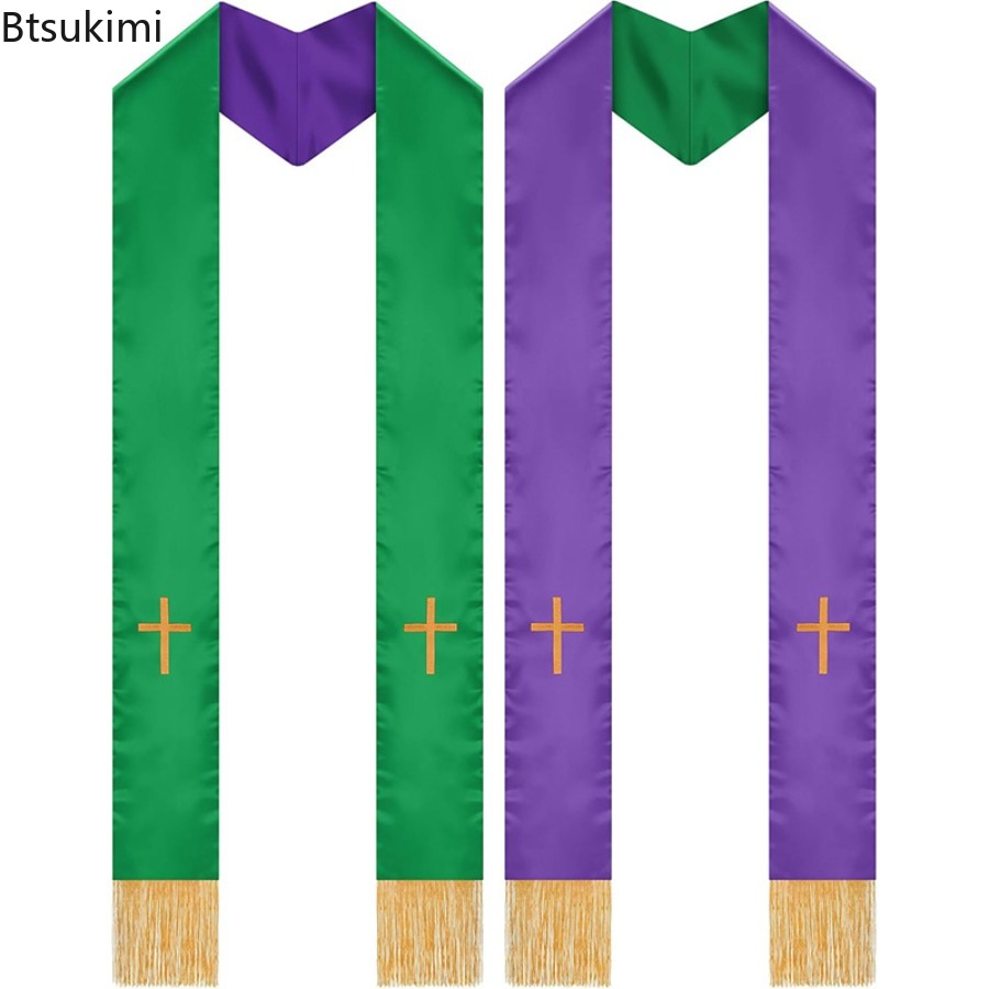 Anglican Clergy Double Side Pr - Men Accessories For Wedding ulasan dan harga