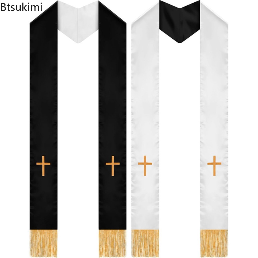 Anglican Clergy Double Side Pr - Men Accessories For Wedding ulasan dan harga