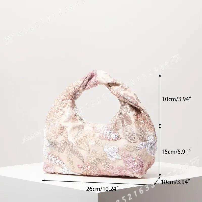 Luxury Sequin Handbag for Wome - Men Accessories For Wedding ulasan dan harga