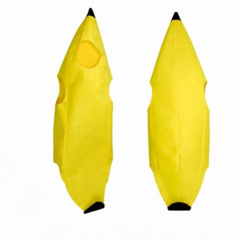 Adult Banana Costume Funny Fru - Men'S Yellow Accessories ulasan dan harga