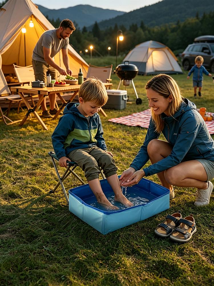 1Pc Portable Folding Foot Bath - X Men Accessories ulasan dan harga