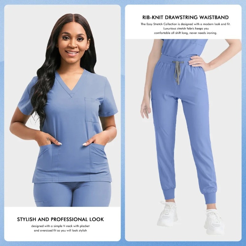 Classic New Nurse Scrubs Set M - Men Accessories Usa ulasan dan harga