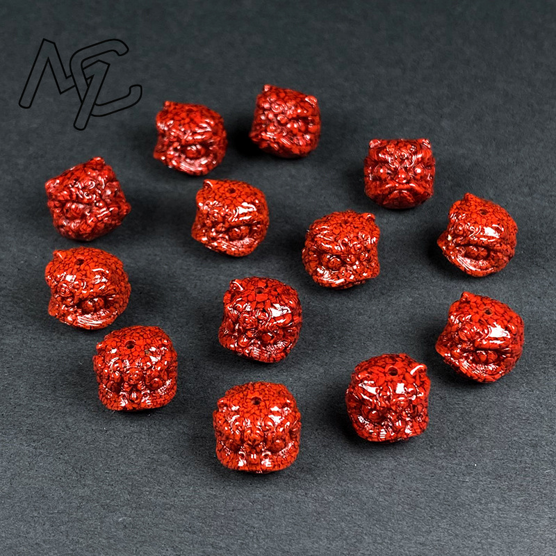 10pc Natural Cinnabar Crystal  - Men Accessories Usa ulasan dan harga