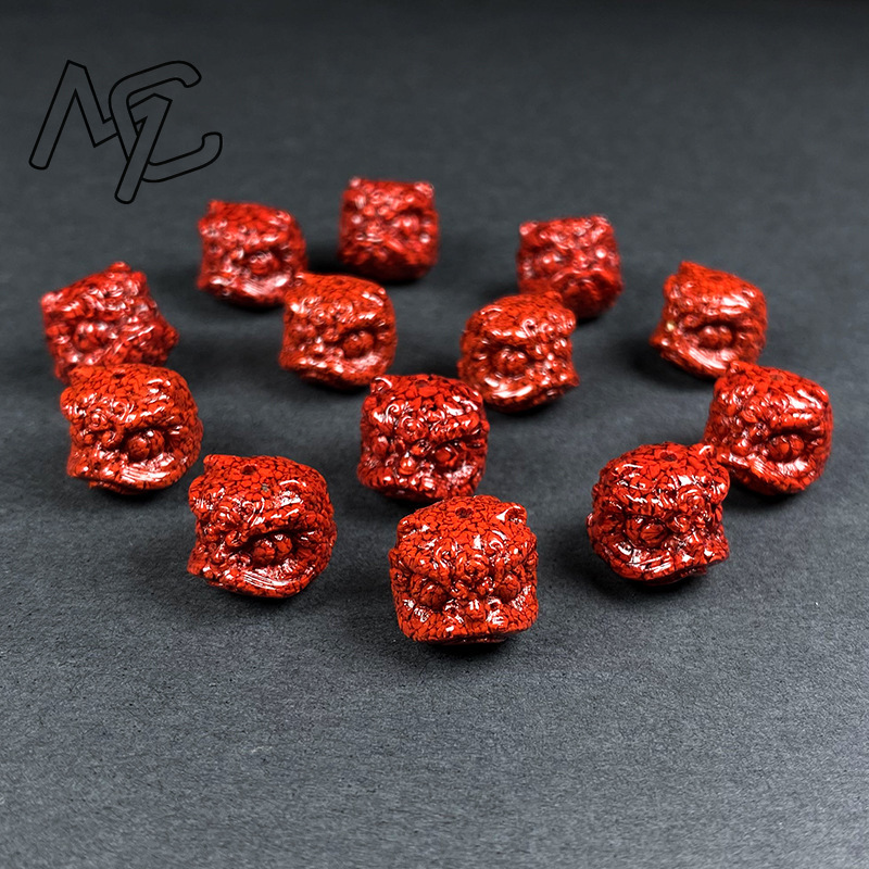 10pc Natural Cinnabar Crystal  - Men Accessories Usa ulasan dan harga