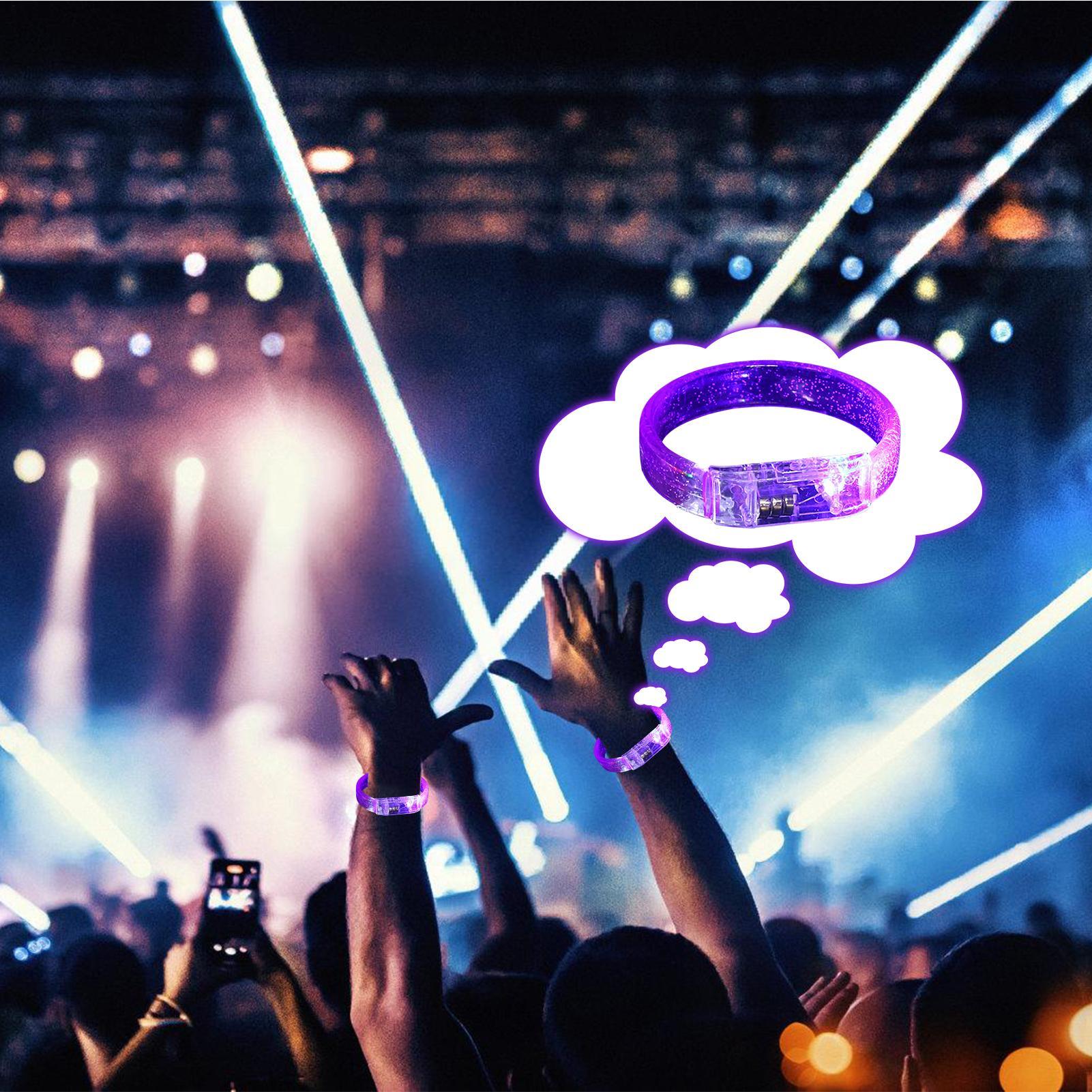 Led Luminous Bracelet Concert  - Men Accessories For Wrist ulasan dan harga