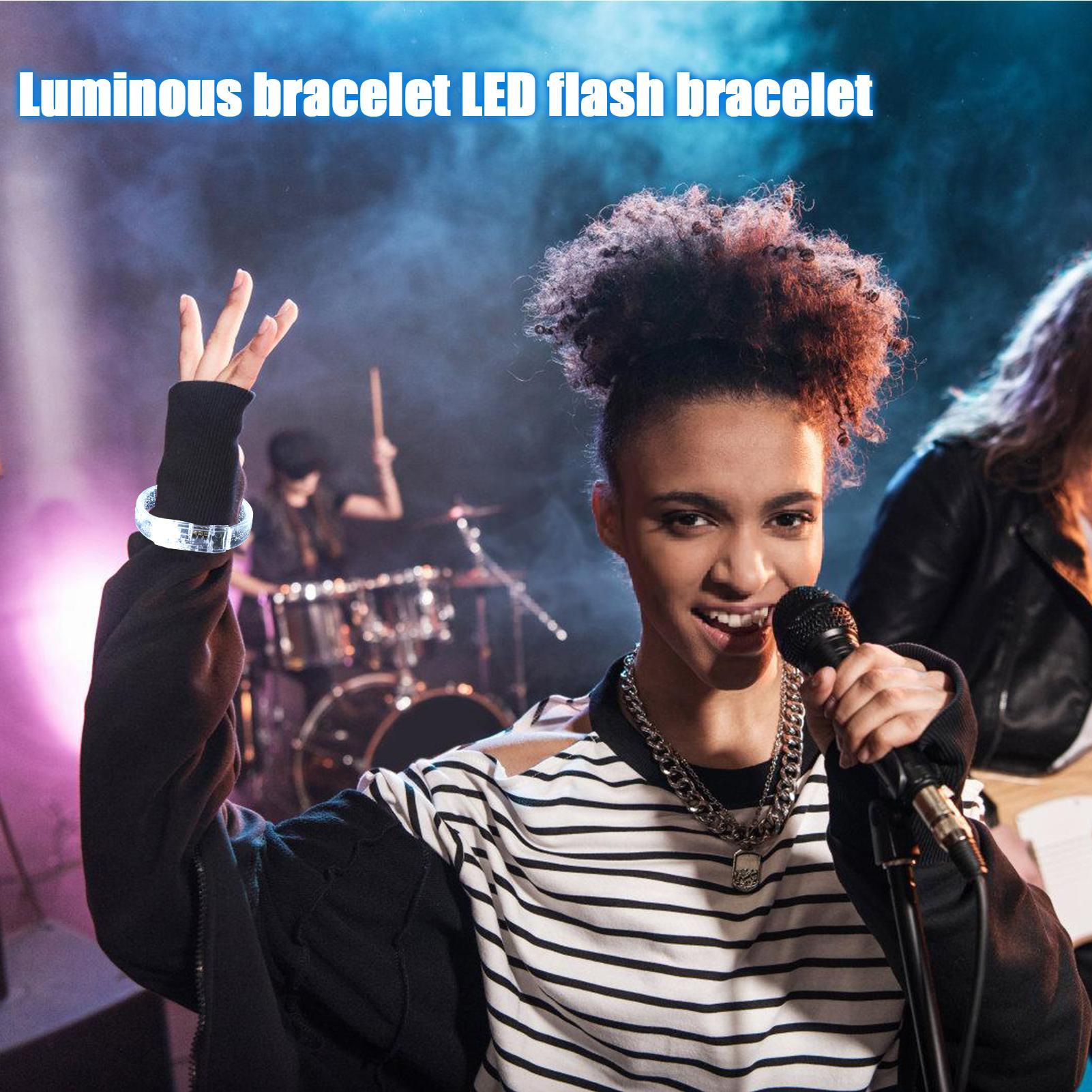 Led Luminous Bracelet Concert  - Men Accessories For Wrist ulasan dan harga