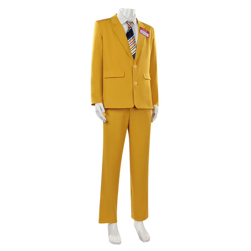 Men Horror Theme Yellow Suit S - Men'S Yellow Accessories ulasan dan harga